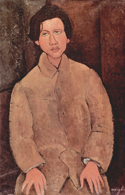 Amedeo Modigliani, Portrait of Chaim Soutine, 1916 Musée d'Art Moderne de Céret, Pyrénées-Orientales, France